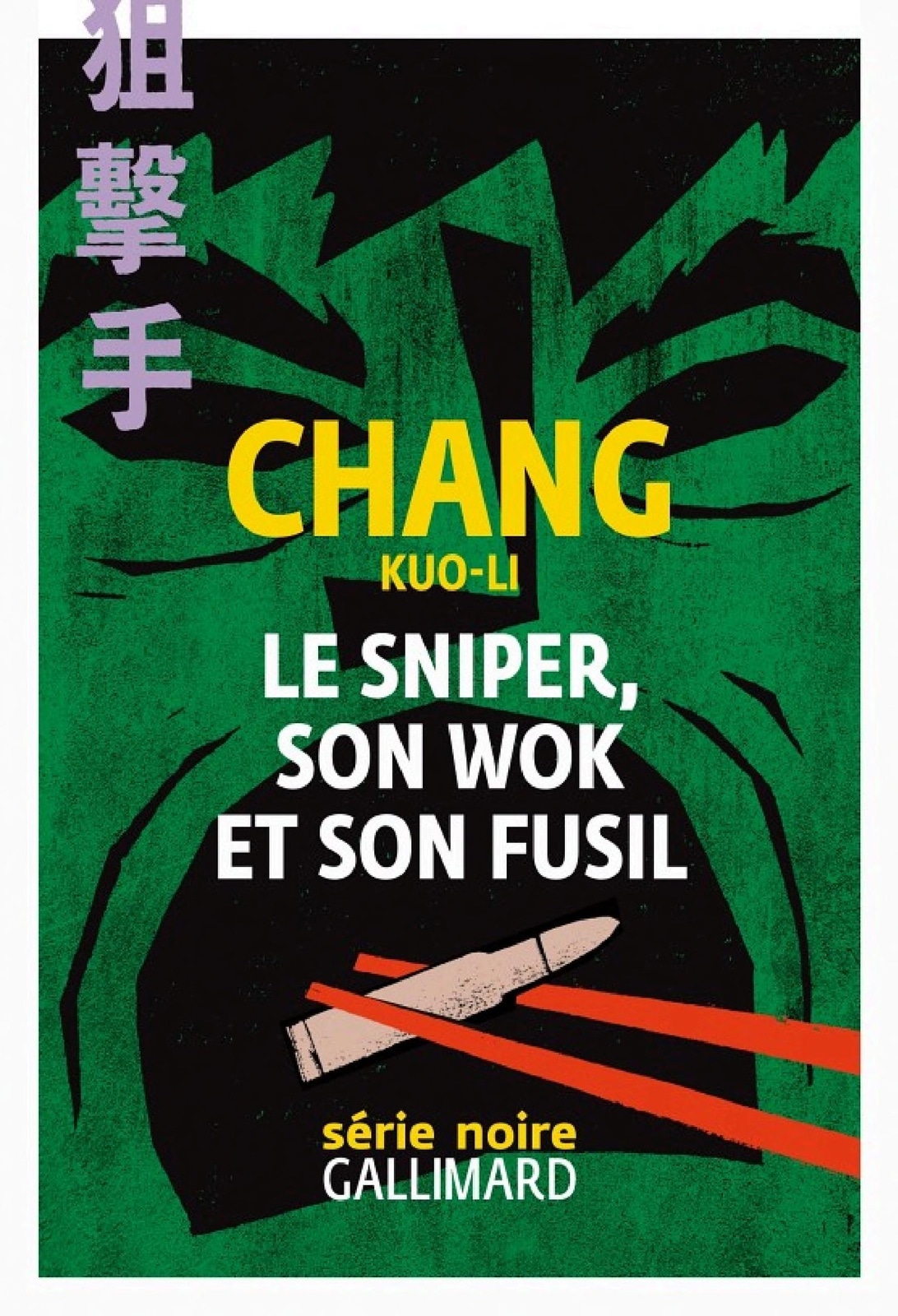 Le sniper, son wok et son fusil