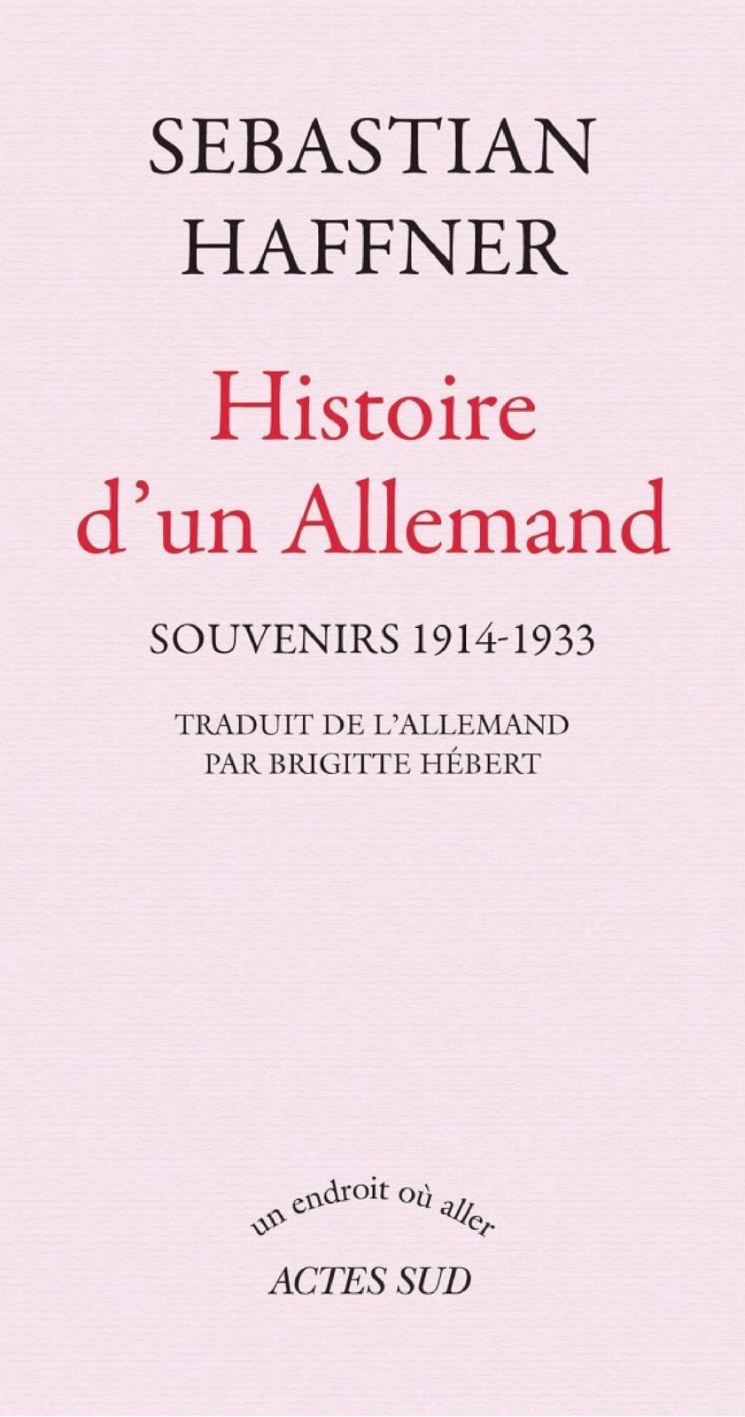 Histoire d'un Allemand