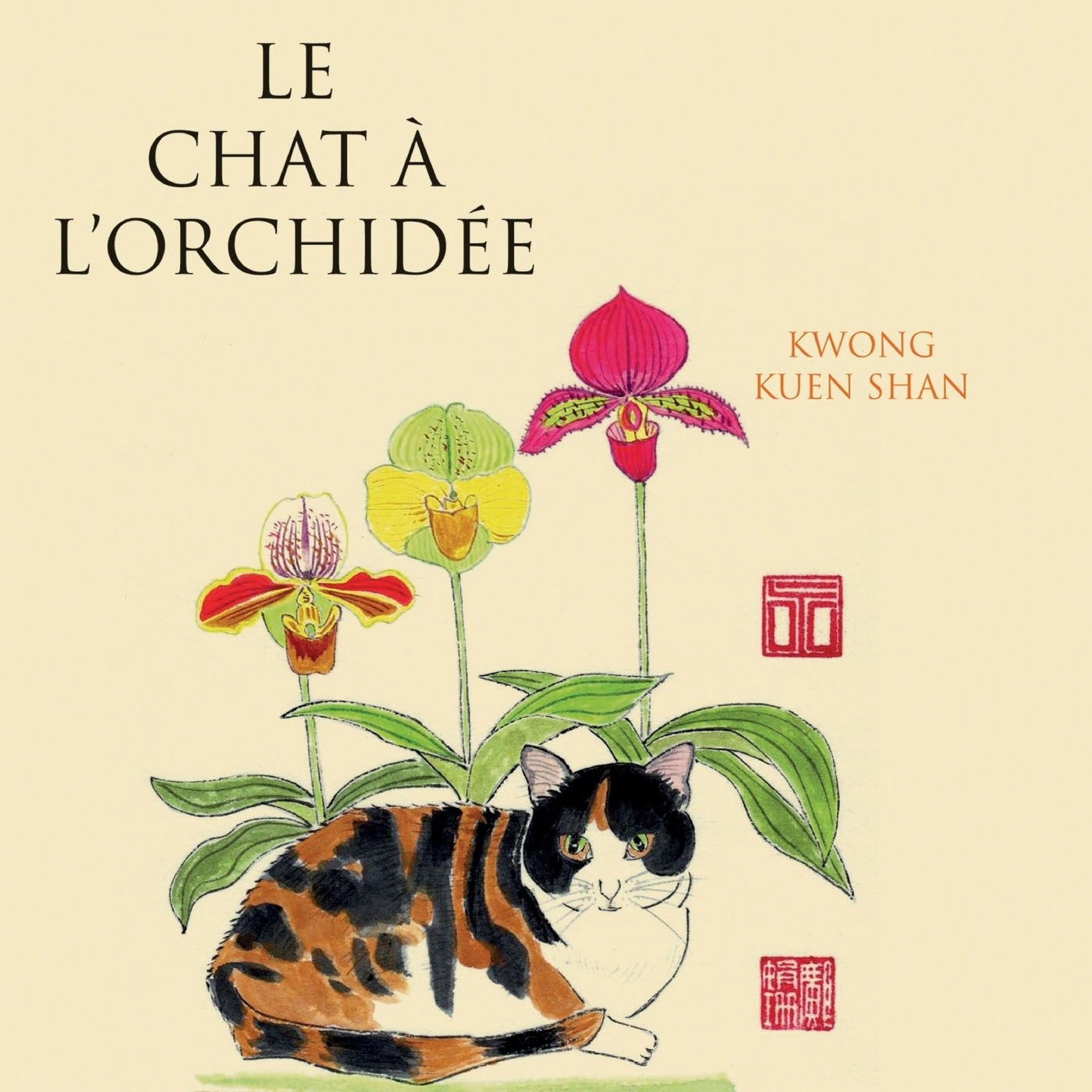 Le Chat à l'orchidée