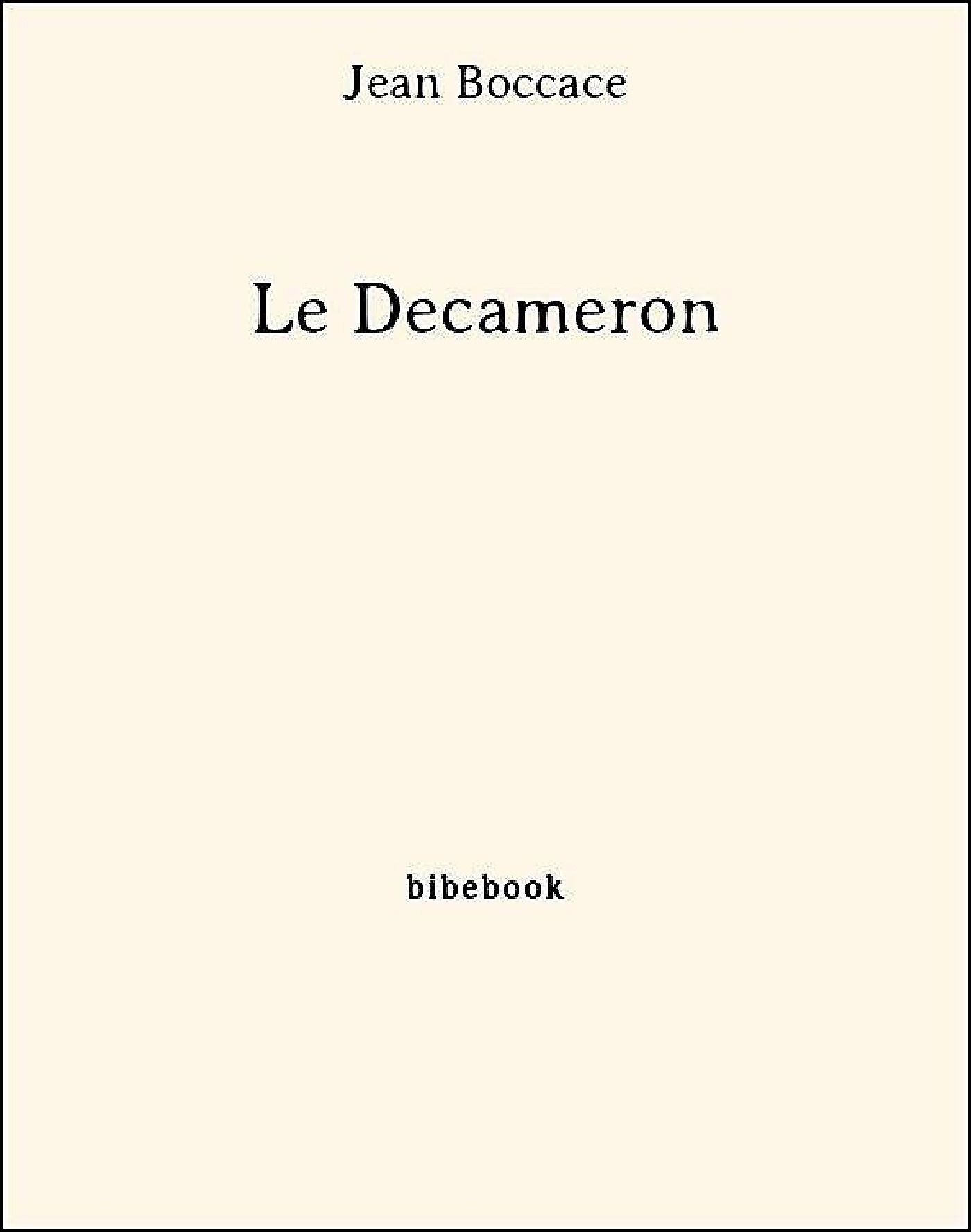 Le Decameron