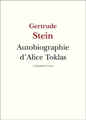 Autobiographie d'Alice Toklas