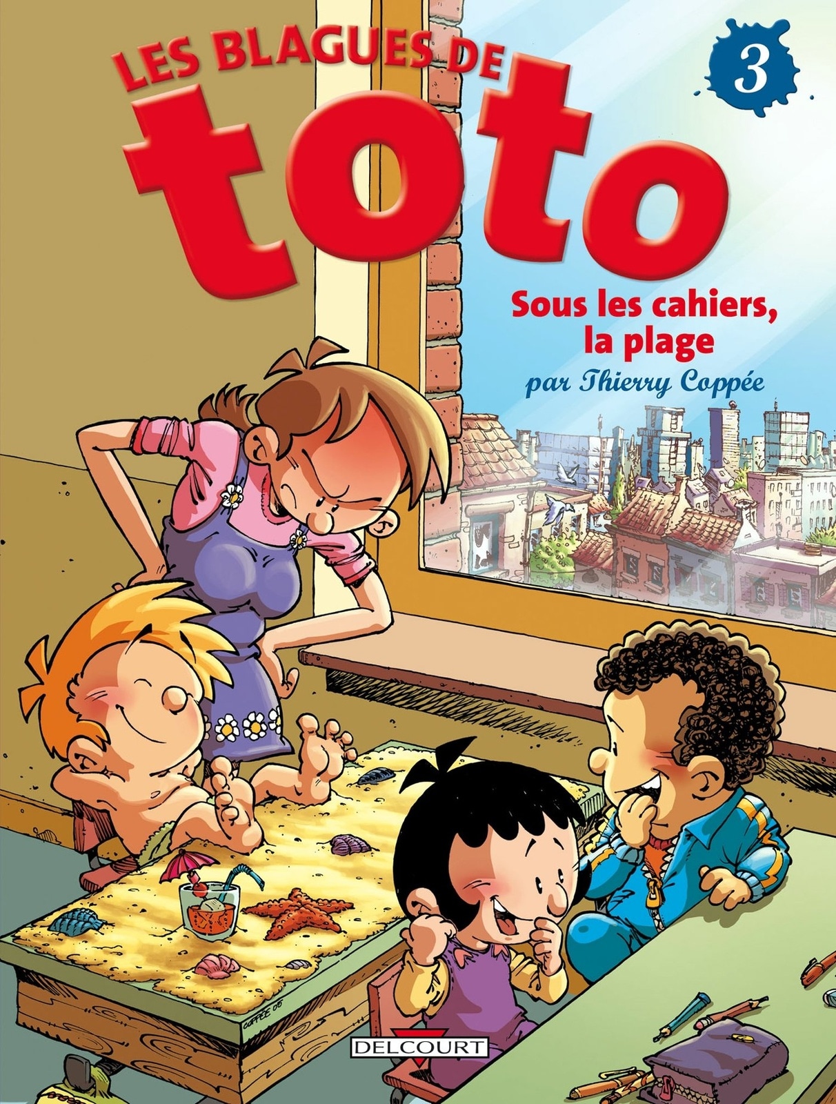 Les Blagues de Toto T03: Sous les cahiers, la plage