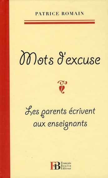 Mots d'excuses