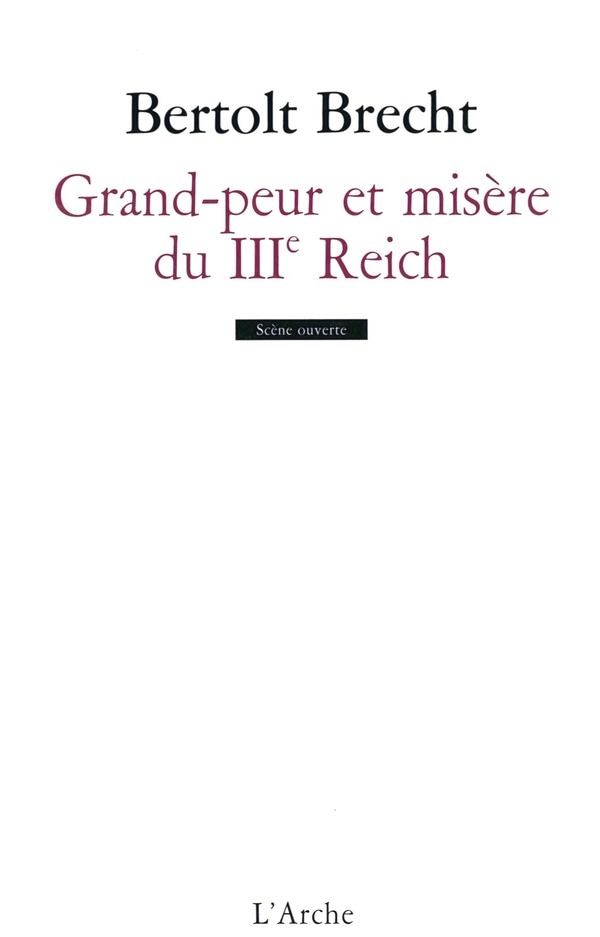Grande peur et misère du IIIe Reich