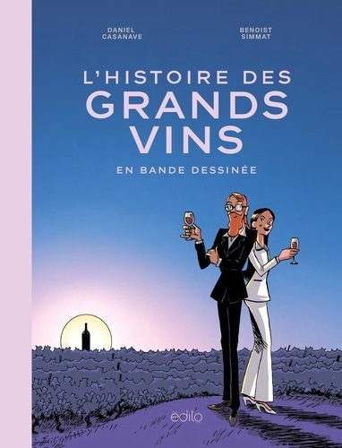 L'histoire des grands vins en bande dessinée