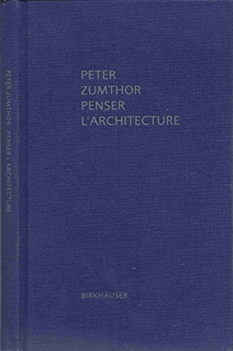 Penser l'architecture