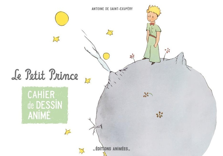 Cahier de dessin animé Le Petit Prince