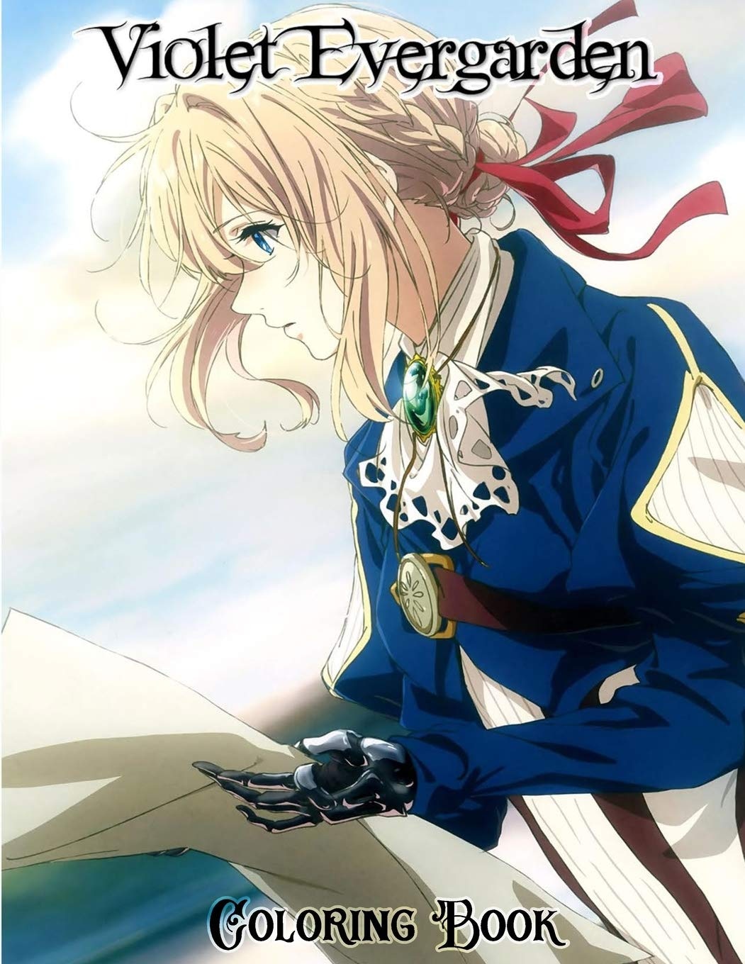 Violet Evergarden Coloring Book