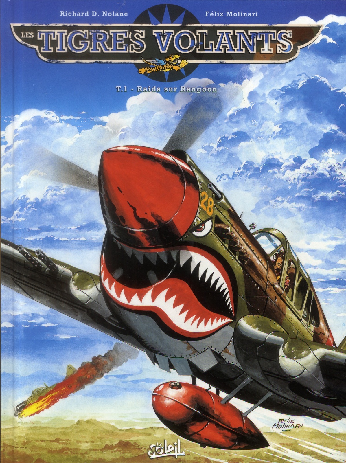 Les tigres volants Tome 1 ; raids sur Rangoon