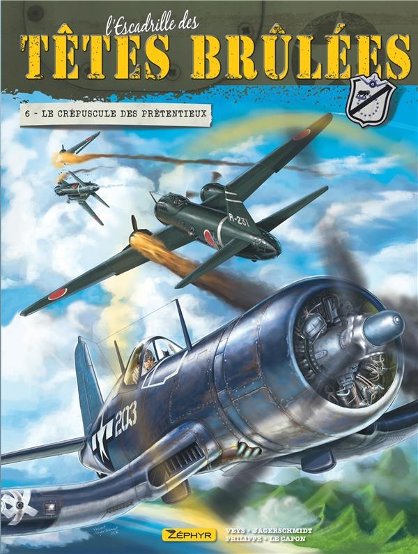 L'escadrille des têtes brulées Tome 6 ; le crépuscule des prétentieux