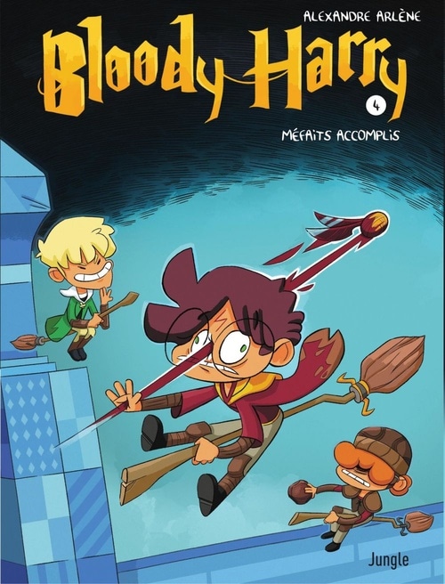 Bloody Harry- Tome 4 La BD des secrets a été ouverte !