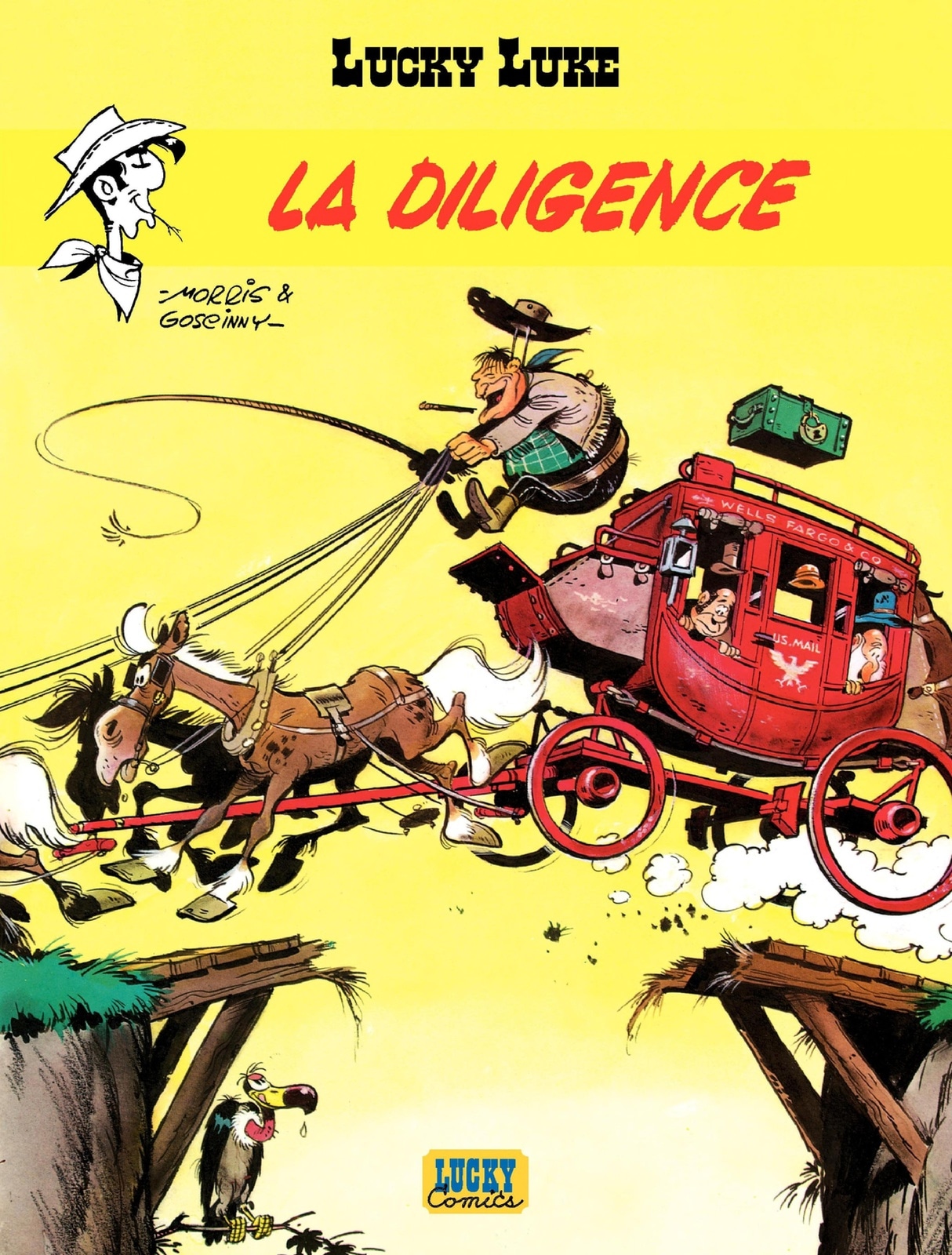 Lucky Luke - tome 1 - La Diligence