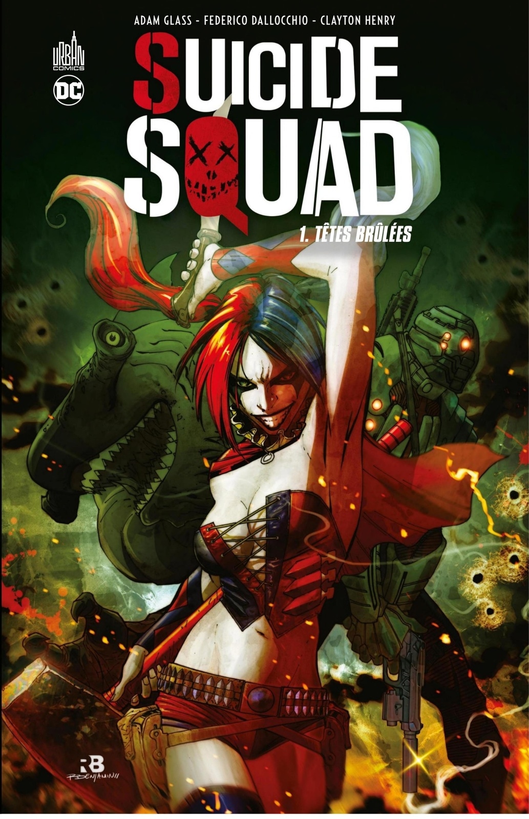 Suicide Squad - Tome 1 - Têtes brûlées
