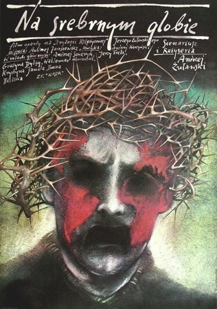 Sur le globe d'argent