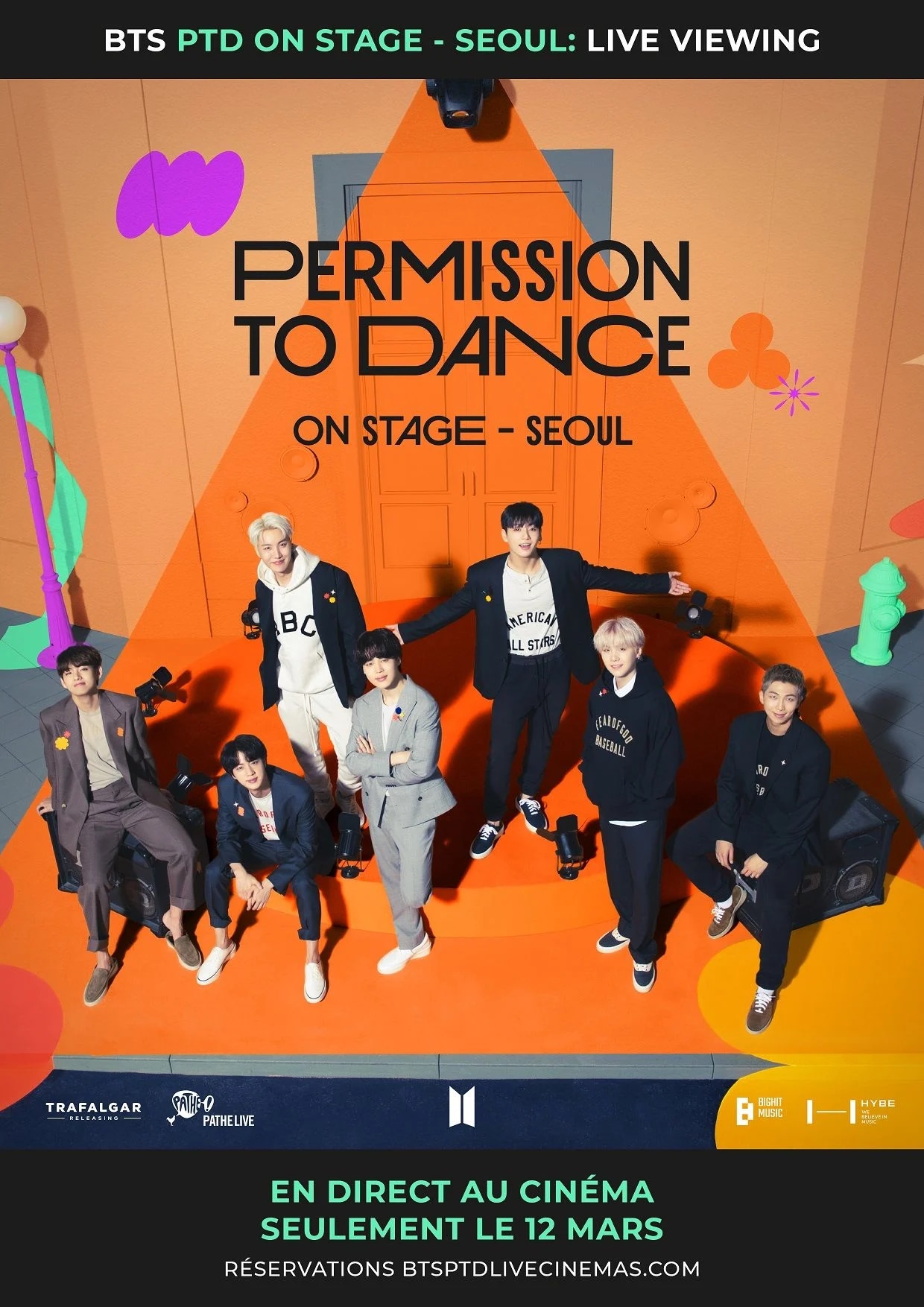 BTS Permission to dance on stage - Seoul : Live viewing