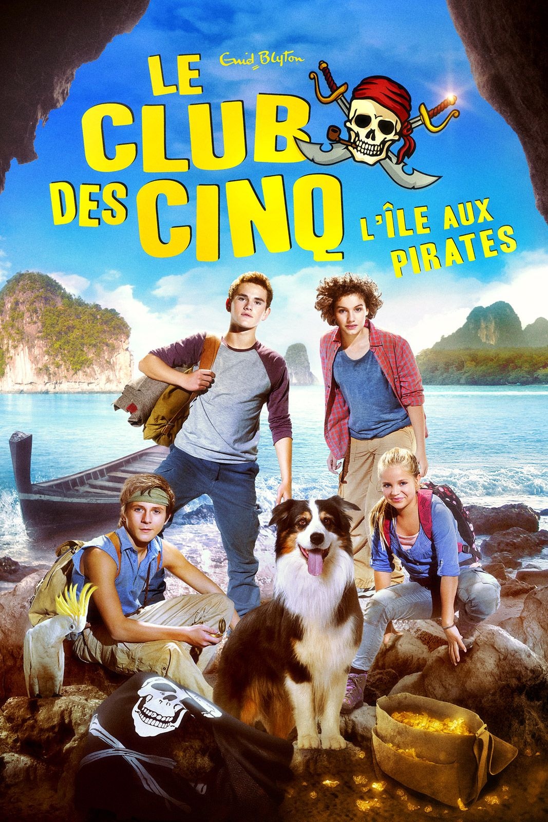 Le Club des cinq - L'île aux pirates