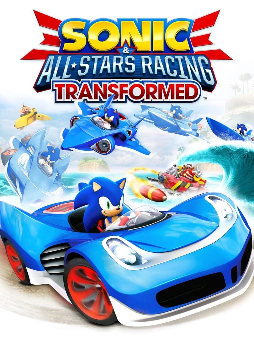 Sonic & All-Stars Racing Transformed - Cover