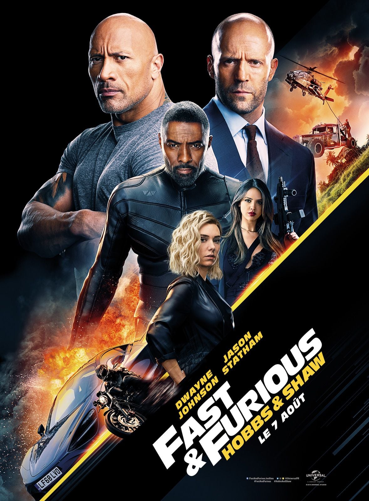 Fast & Furious : Hobbs & Shaw - Cover